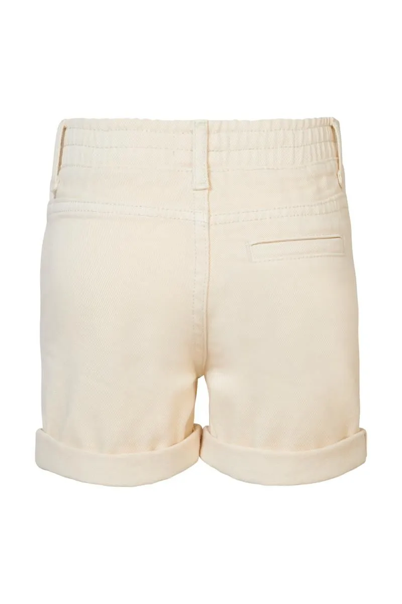 The Denison Denim Shorts - Whisper White - KIDS