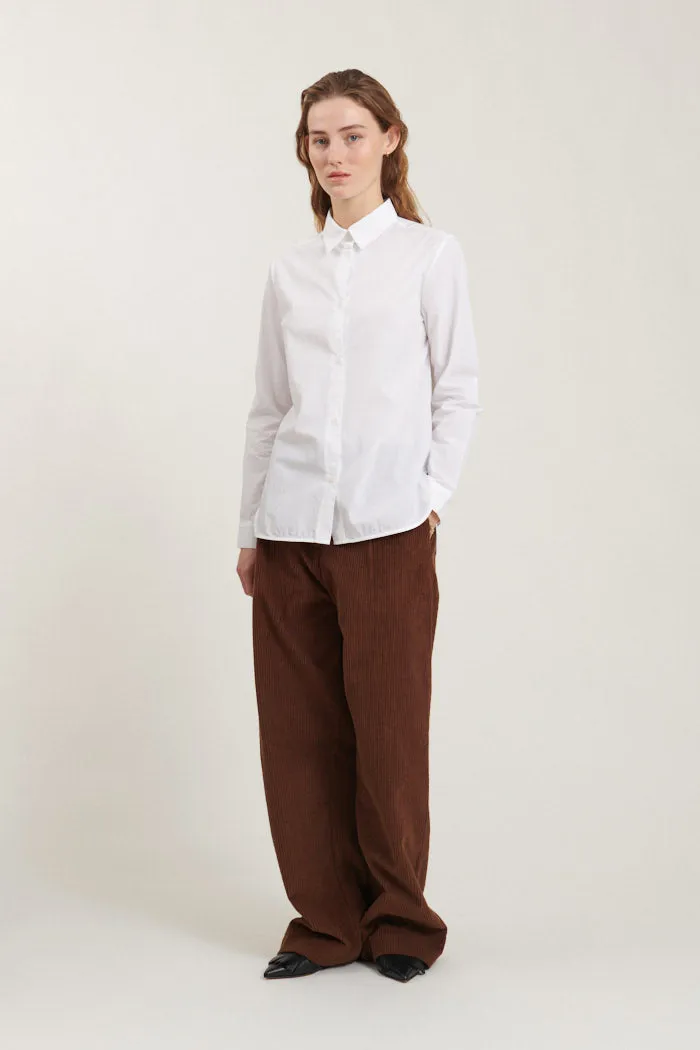 Vilde Classic Shirt - Bright White