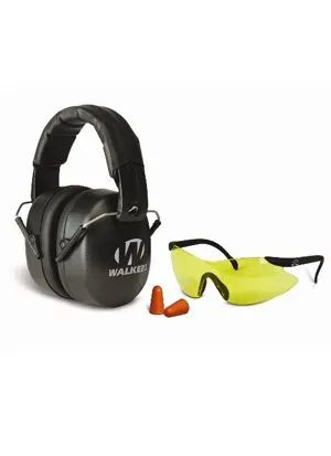 WALKER EXT RANGE SHOOTING EYE/EAR PROTECTION KIT