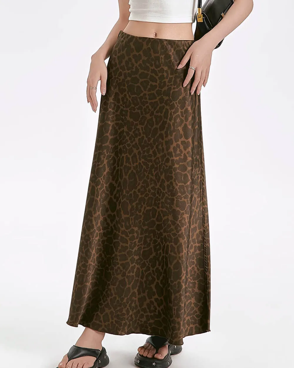 Wild Thing Leopard Maxi Skirt