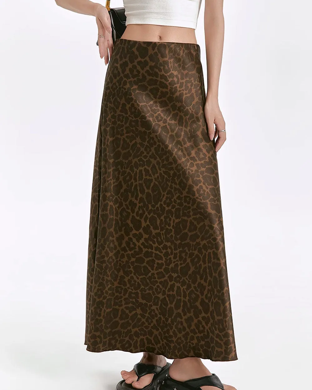 Wild Thing Leopard Maxi Skirt