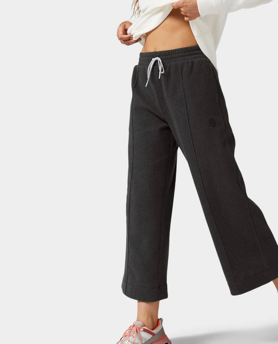 Women's Turpin Fleece Wide Crop Pant