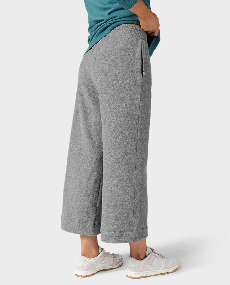 Women's Turpin Fleece Wide Crop Pant