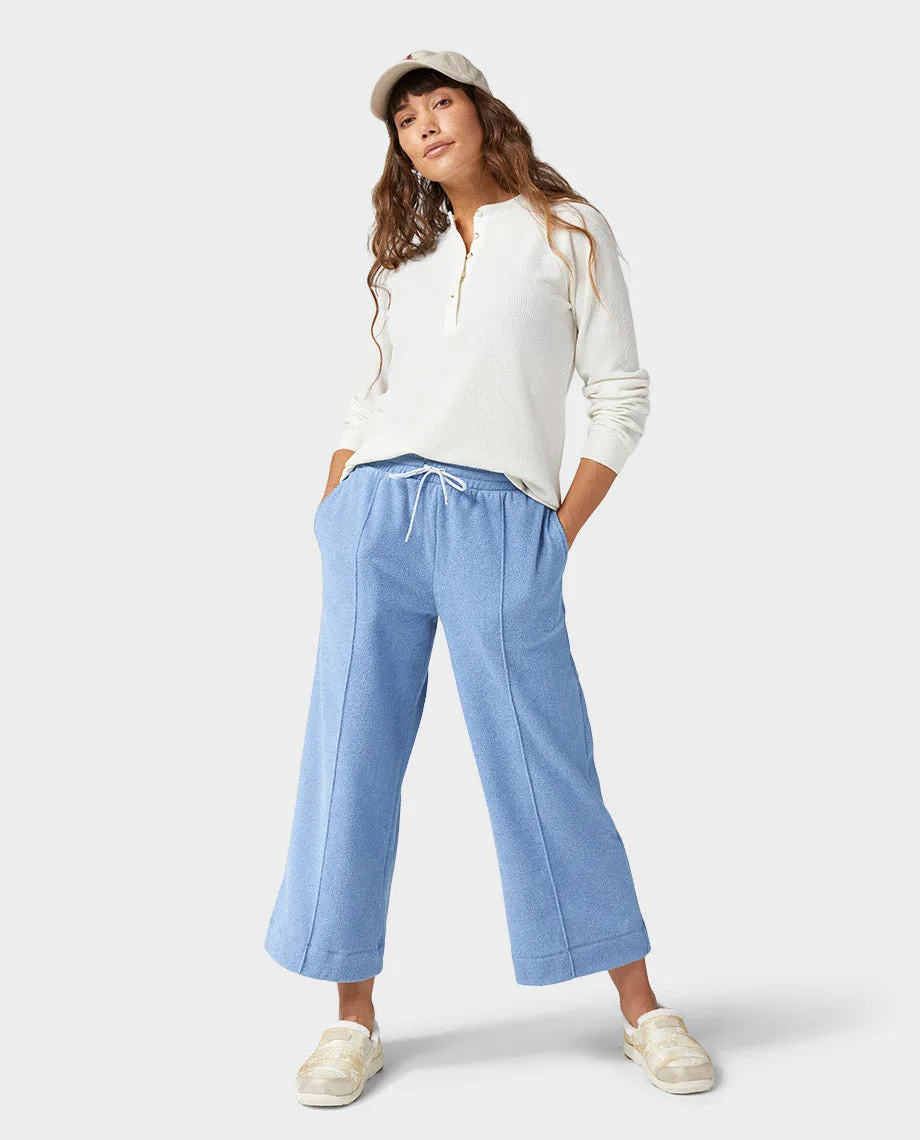 Women's Turpin Fleece Wide Crop Pant