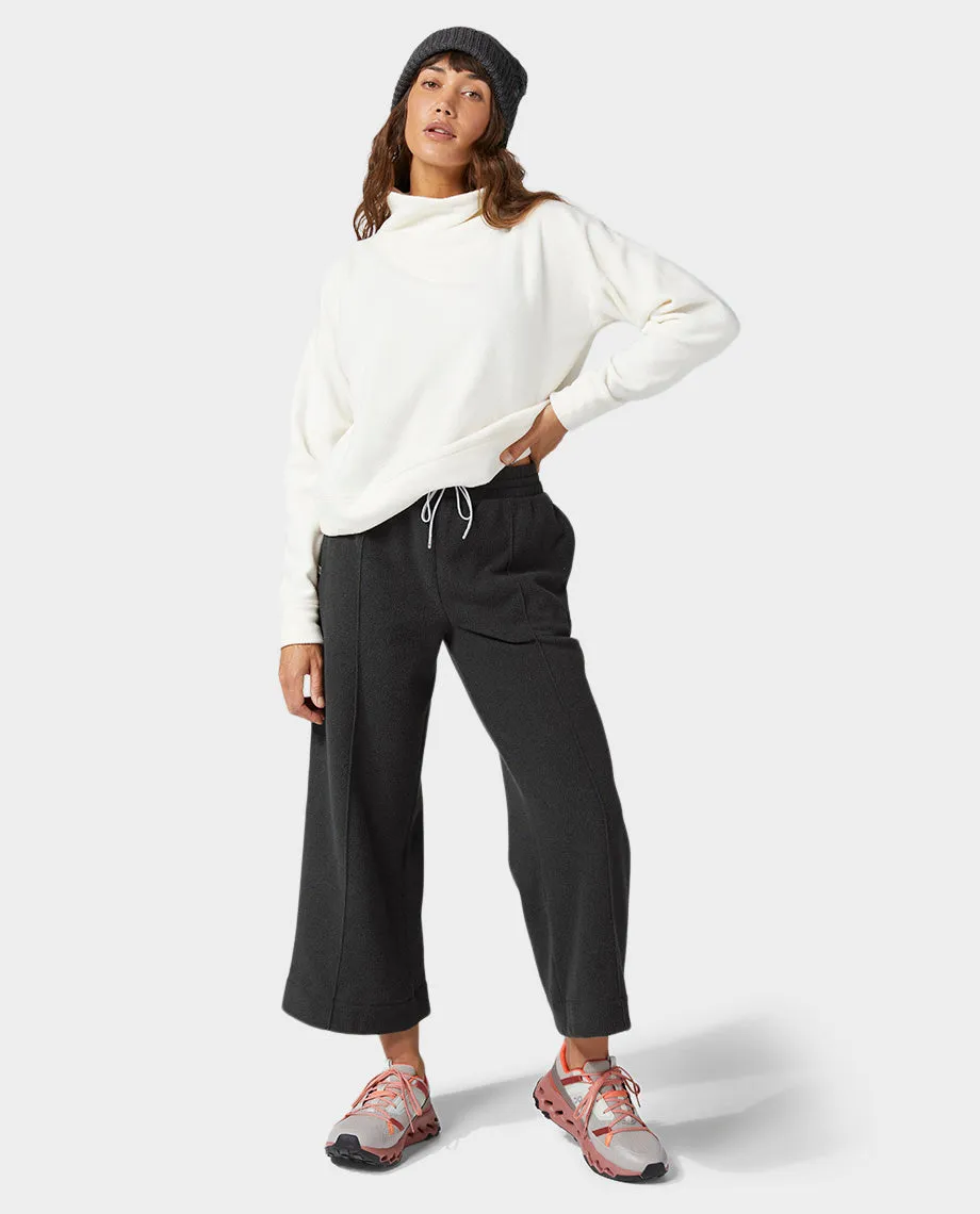 Women's Turpin Fleece Wide Crop Pant