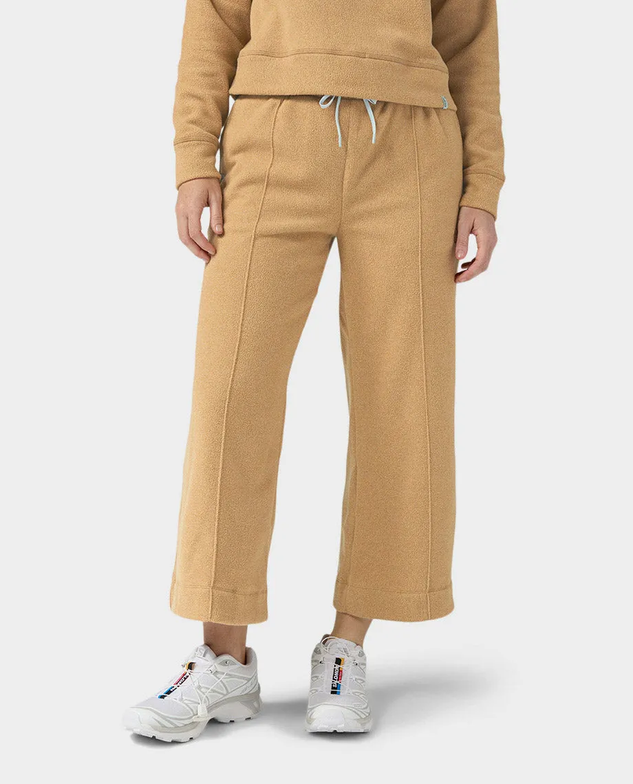 Women's Turpin Fleece Wide Crop Pant