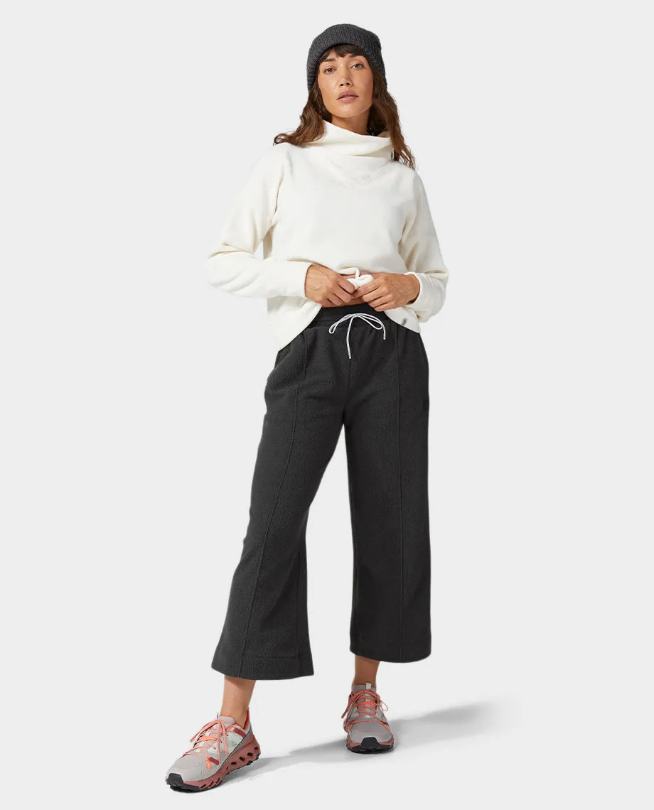 Women's Turpin Fleece Wide Crop Pant