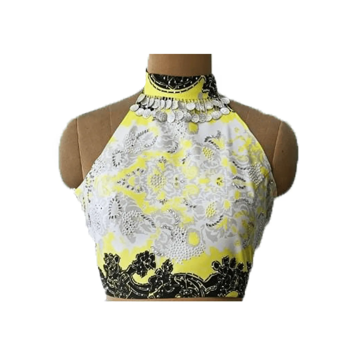 Yellow Canary Halter Top