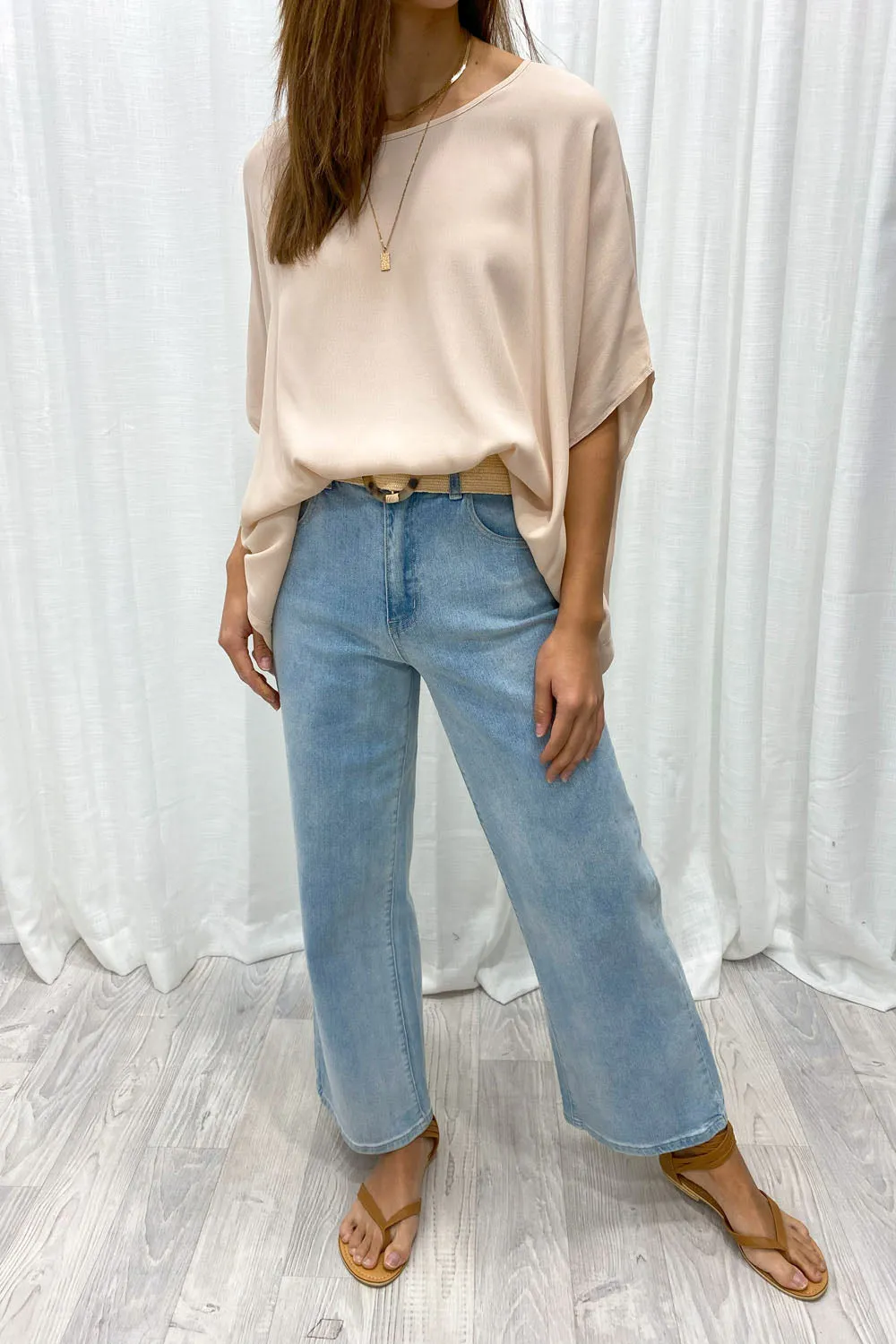 Zara Basic Drape Top