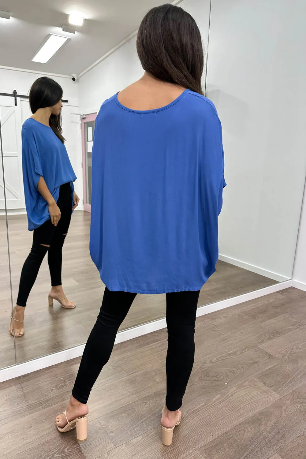 Zara Basic Drape Top