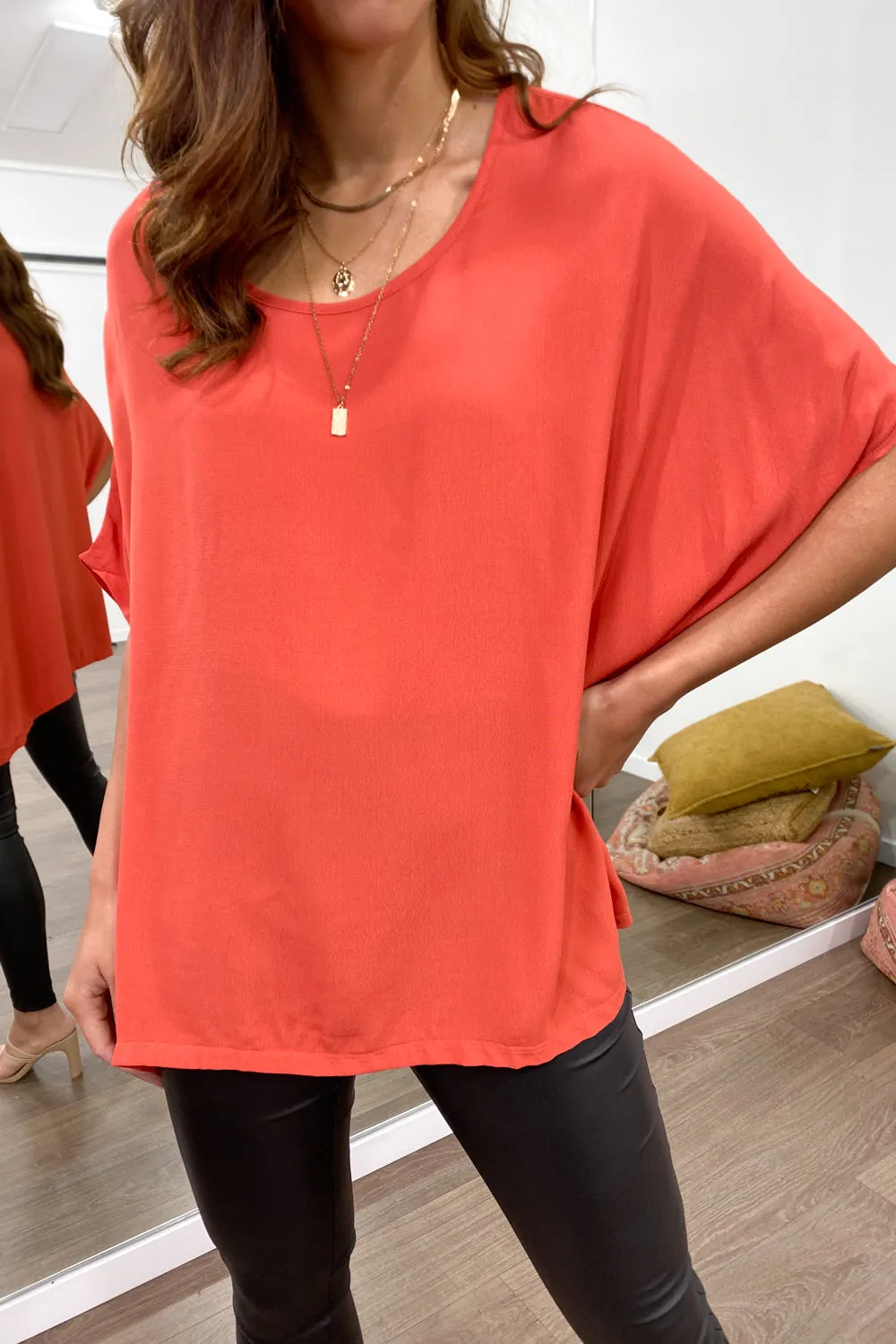 Zara Basic Drape Top