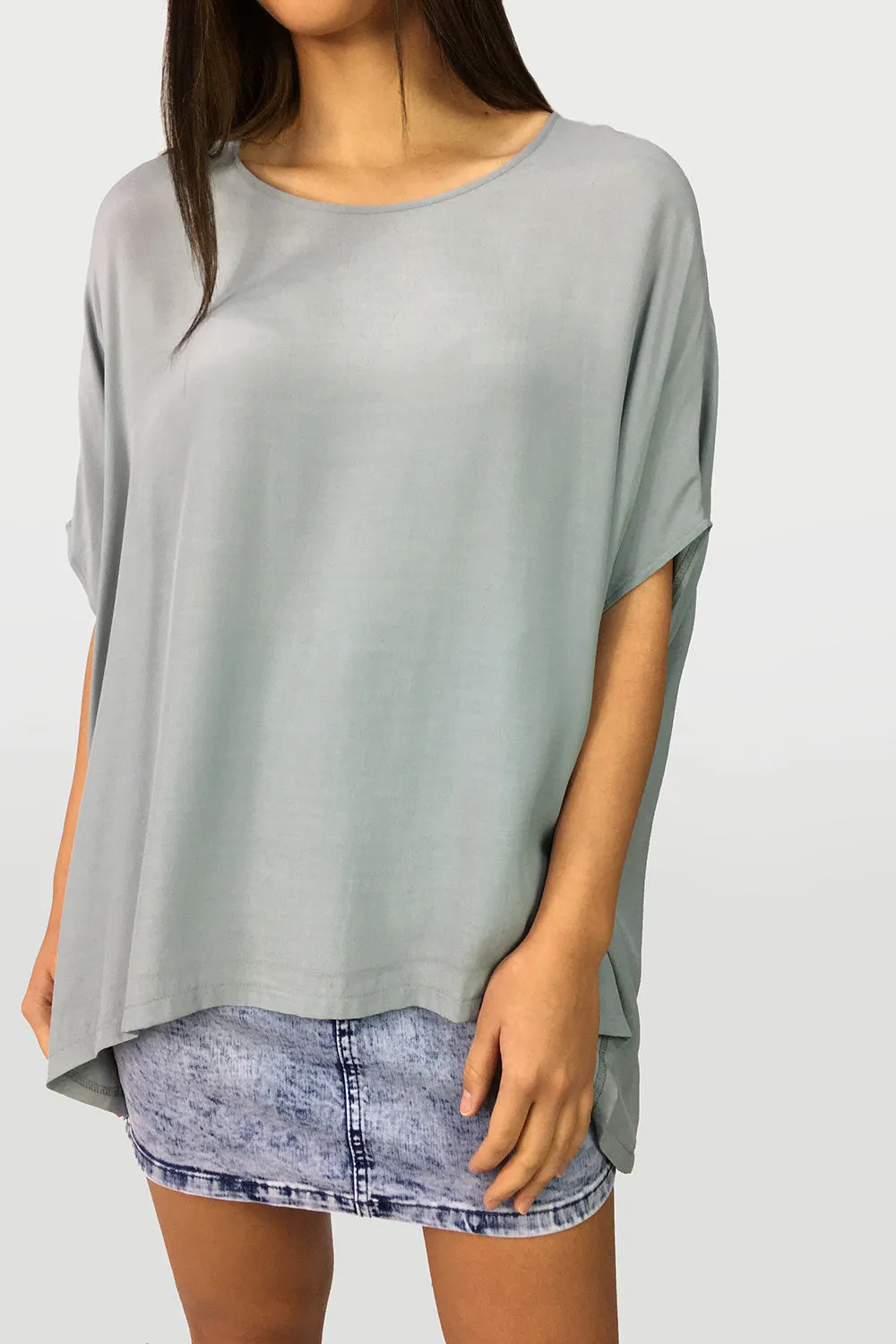 Zara Basic Drape Top