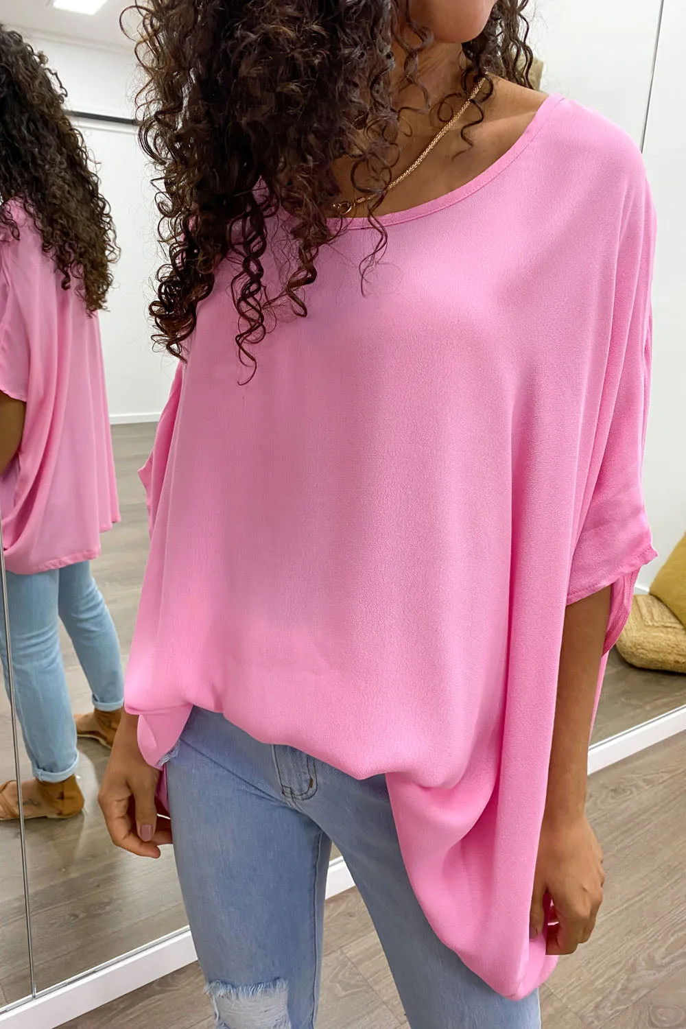 Zara Basic Drape Top