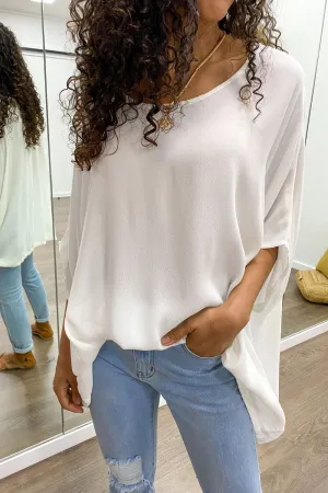 Zara Basic Drape Top