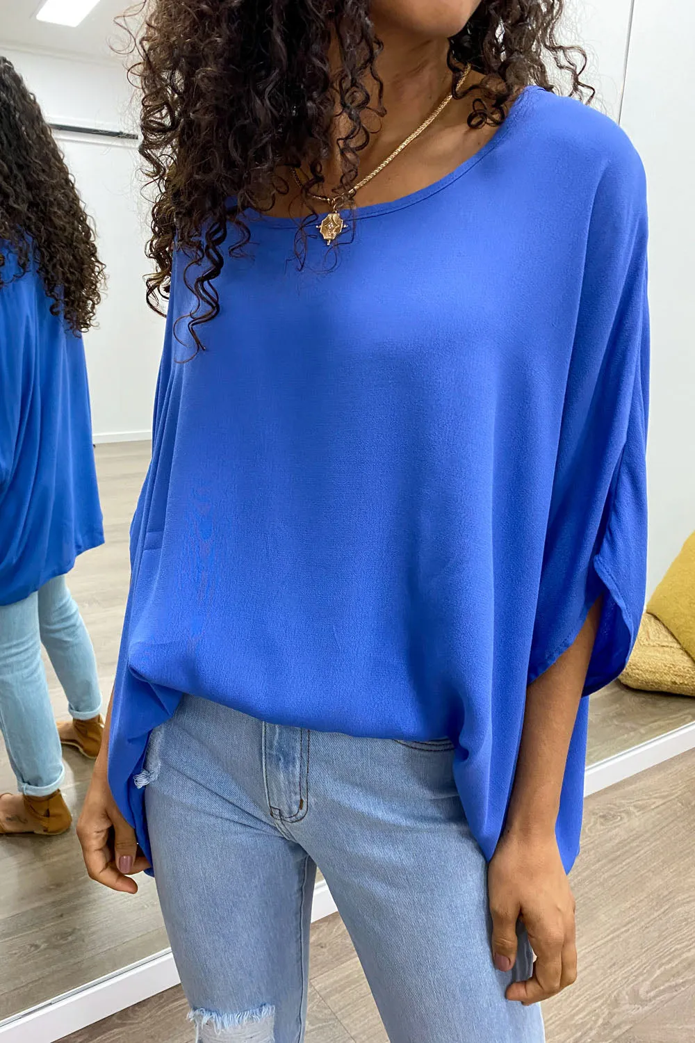 Zara Basic Drape Top