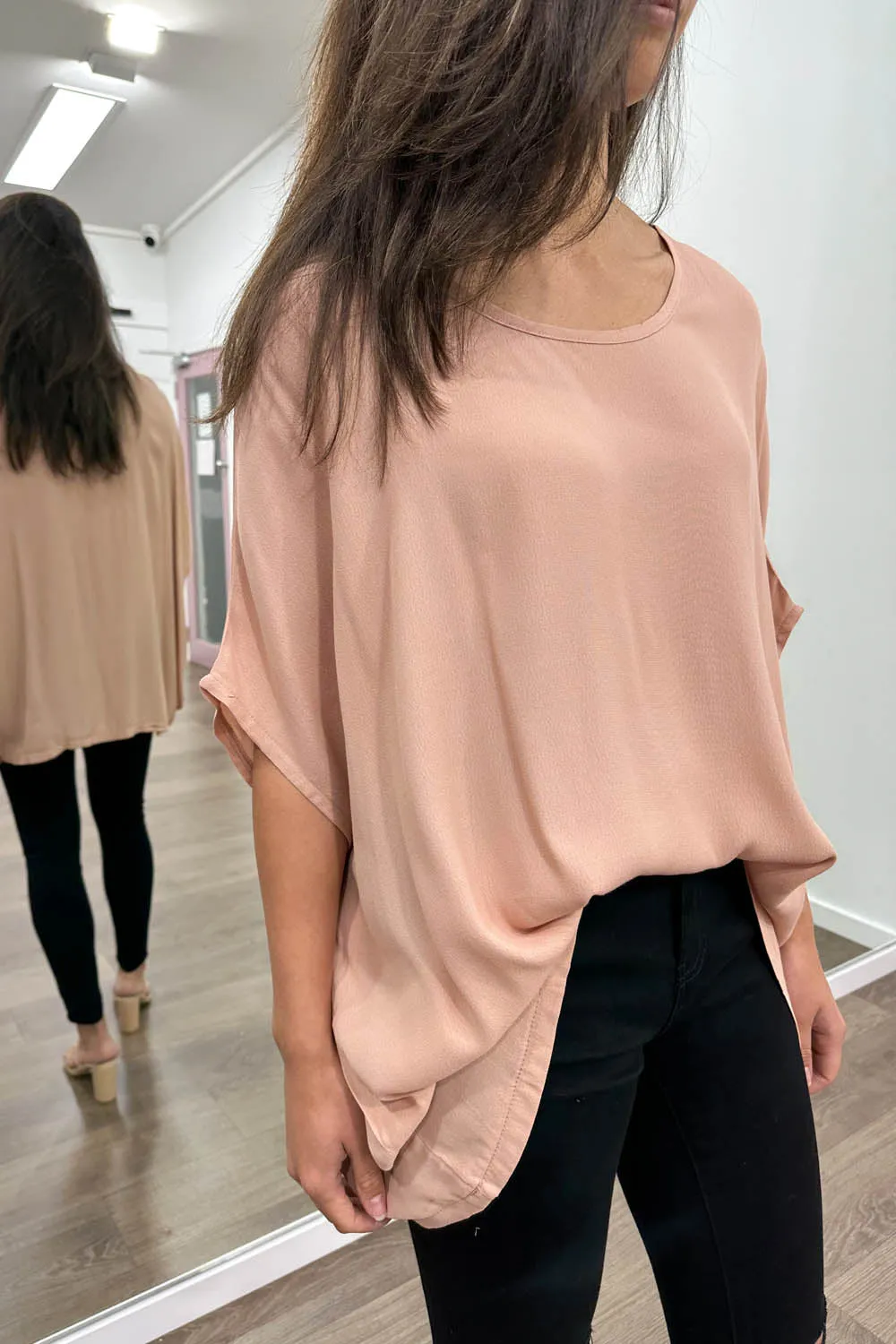 Zara Basic Drape Top