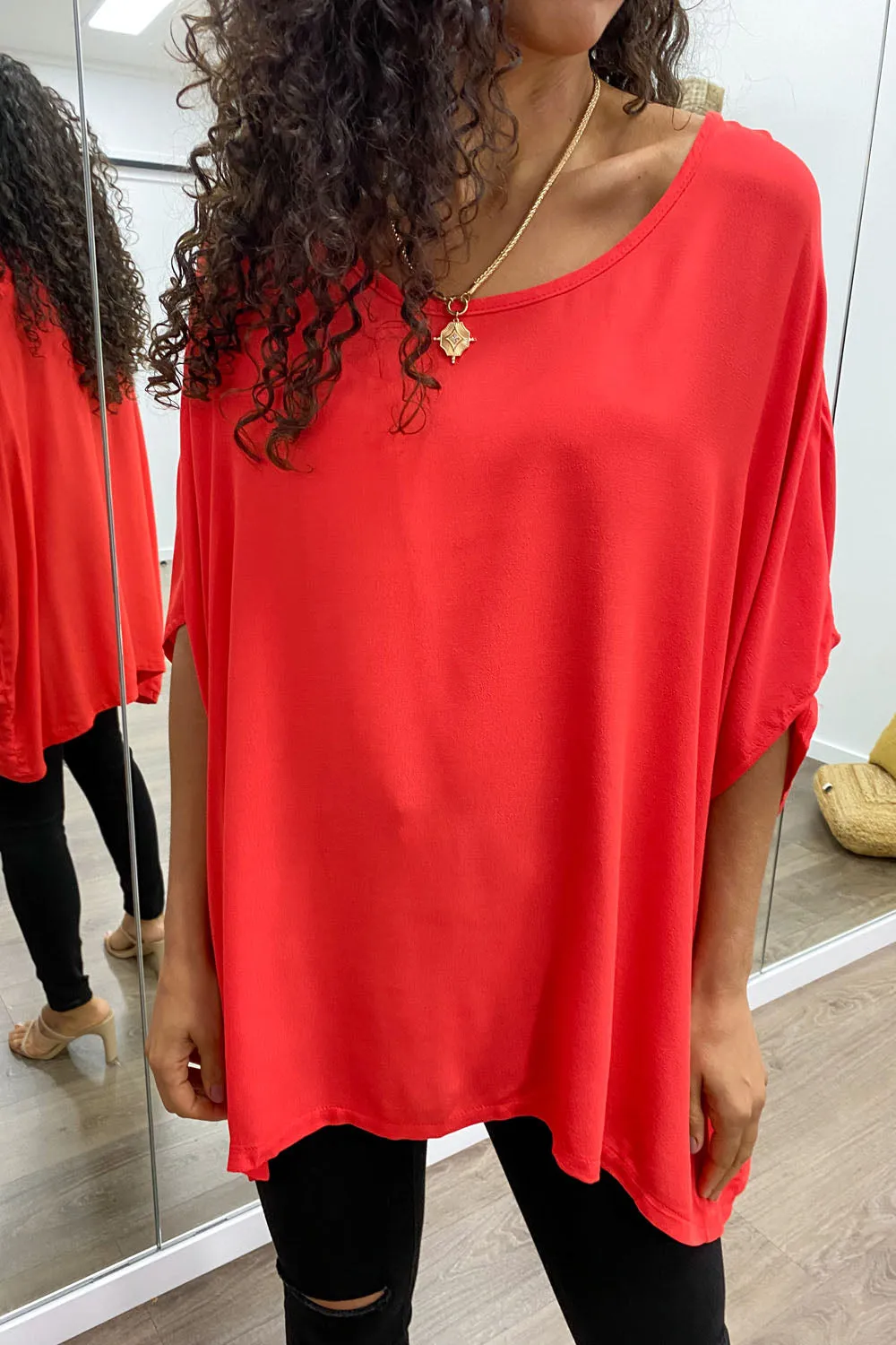 Zara Basic Drape Top