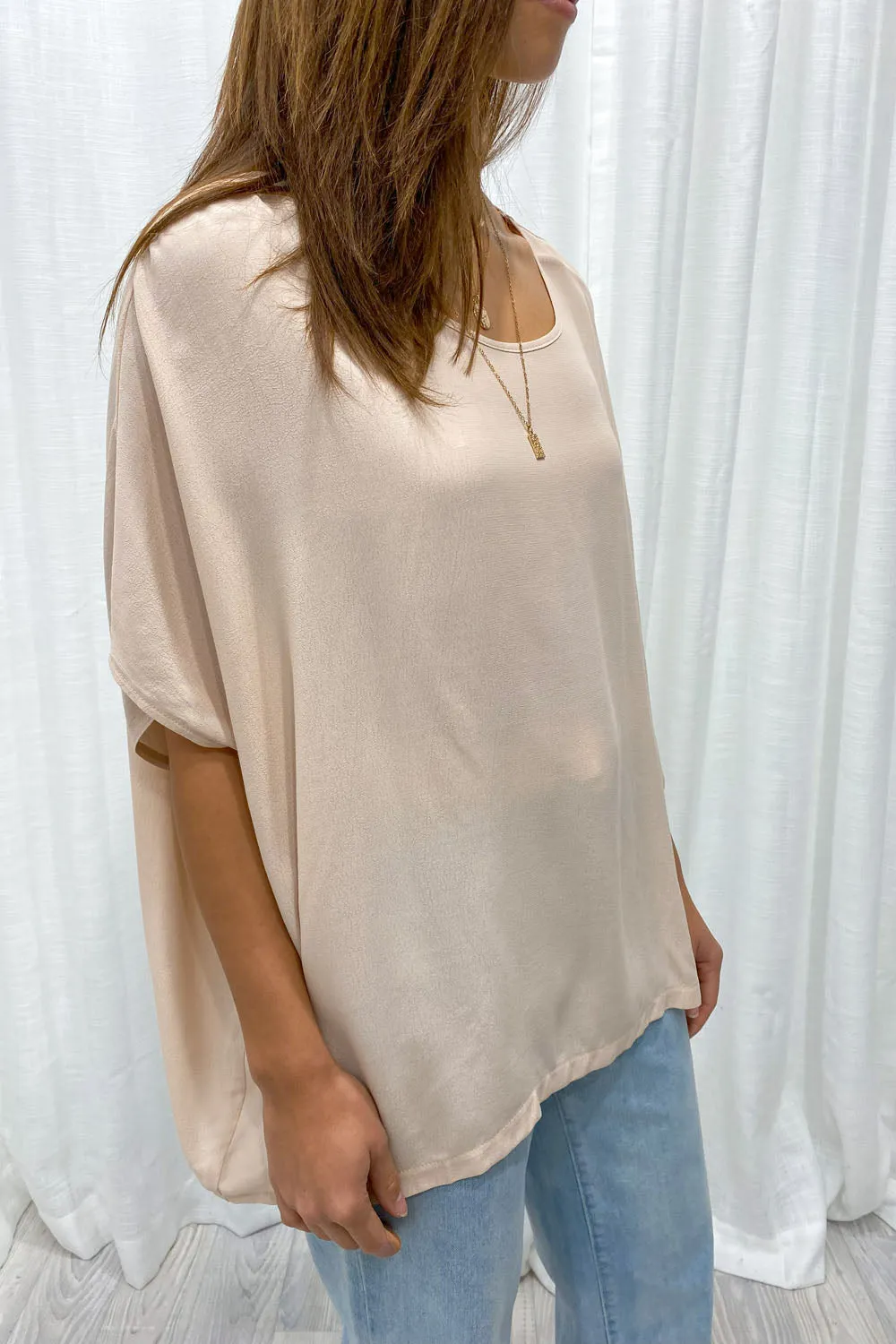 Zara Basic Drape Top