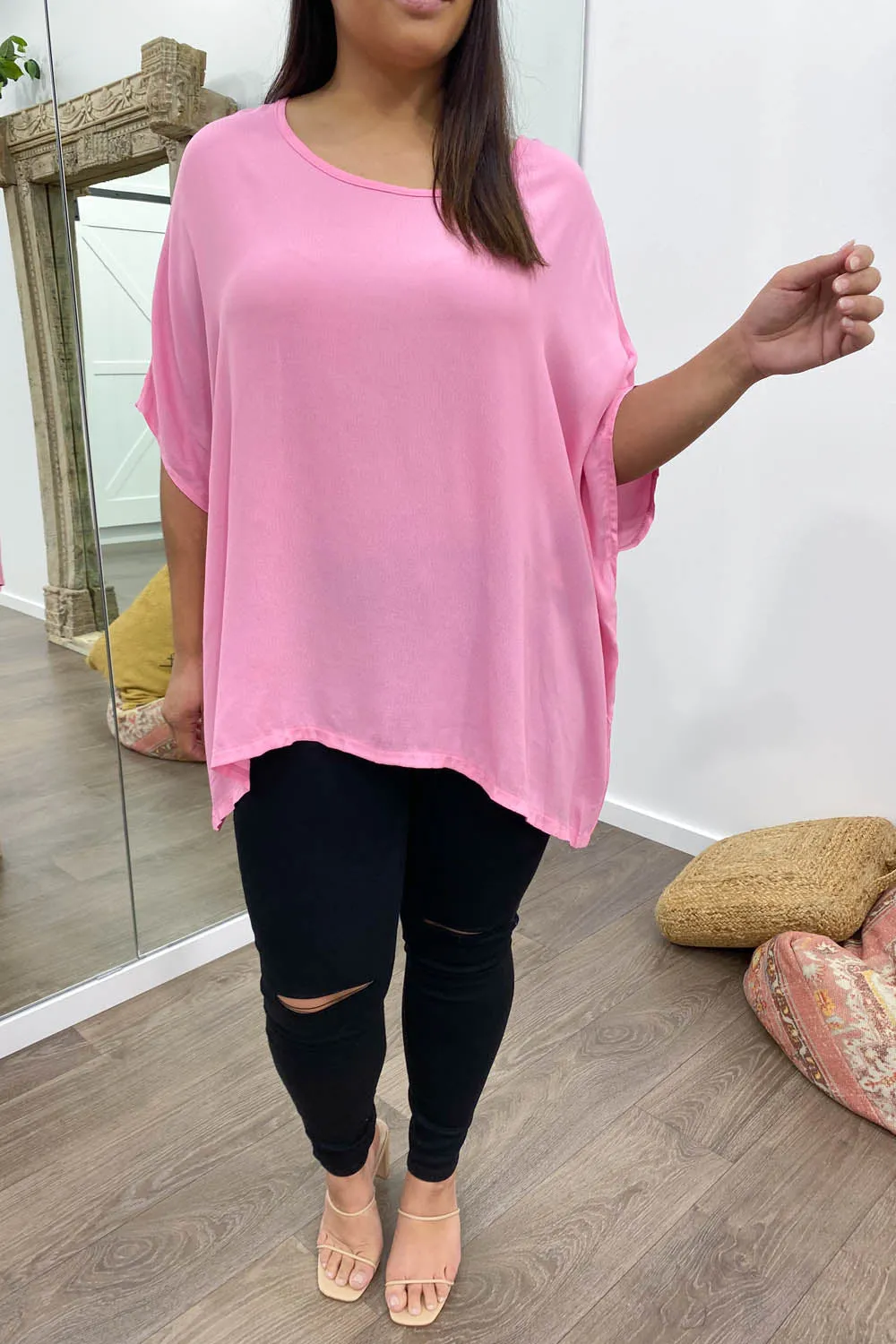 Zara Basic Drape Top